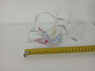 Portatovaglioli Vetro Murano Vintage Anni '60