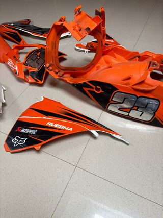 Plásticos KTM EXC/EXC-F Naranja