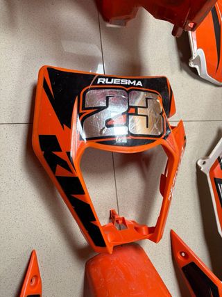 Plásticos KTM EXC/EXC-F Naranja