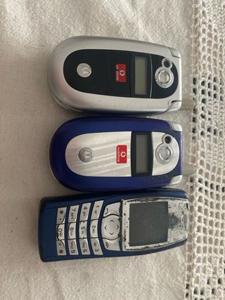 Lote 3 Móviles Antiguos