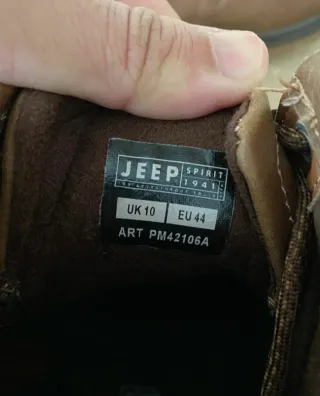 Botas de Piel Marrones Jeep