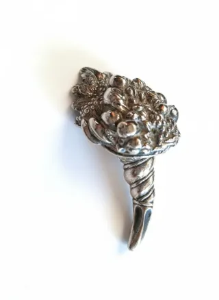 Cornucopia Magrino in Argento Laminato