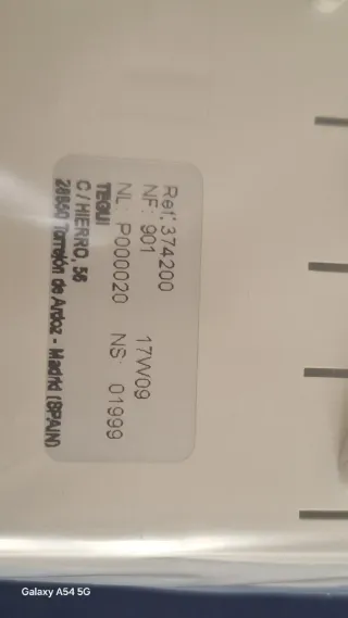 Telefonillo Tegui 374200 Blanco