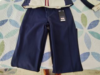 Conjunto Chaqueta y Pantalón de nieve Azul/Blanco