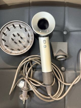 Secador de pelo Dyson gris/plateado
