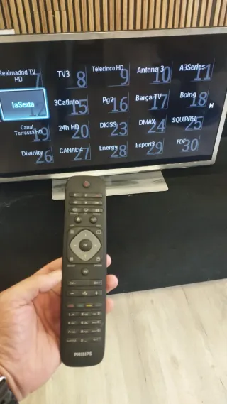 Televisión Samsung Negra