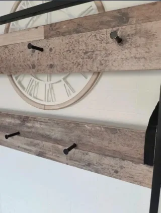 Mueble de entrada hecho a mano