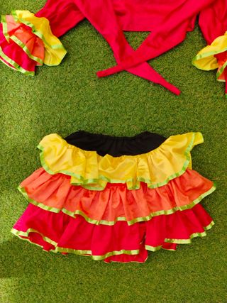 Disfraz Caribeña 3 años