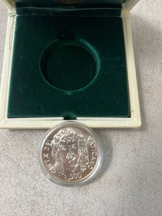 500 Lire Argento Vaticano 1998 FDC
