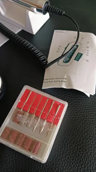 Máquina Pulidora Uñas Eléctrica Portátil