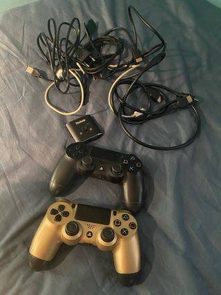 PS4 negra + 2 Mandos + PS VR + Juegos