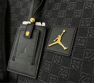 Bolsa de viaje Jordan Monograma Logo Negra