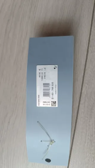 Reloj Elegante Caballero Negro/Plata