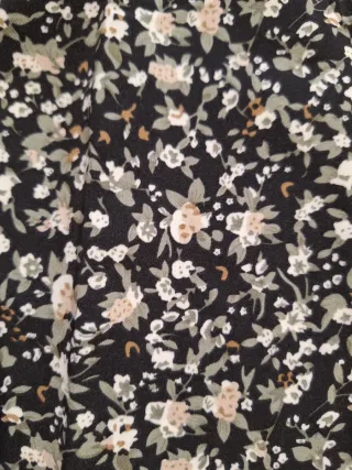 Blusa mujer floral negra  SHEIN talla XXL NUEVA