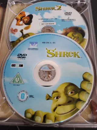 Pack Shrek 1 y 2. DVD Colección