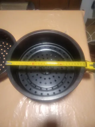 Olla para cocinar al vapor, 2 pisos