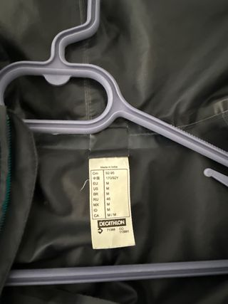 Chubasquero Quechua Mujer Azul Marino