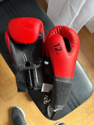 Guantes Boxeo 12oz Rojos