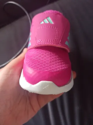 Zapatillas Adidas niña rosa talla 21