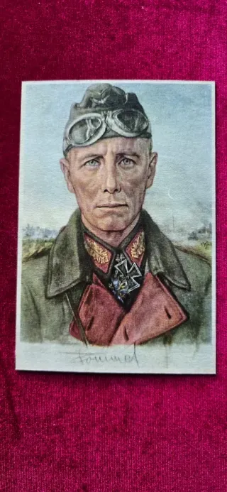 Antigua postal General Erwin Rommel