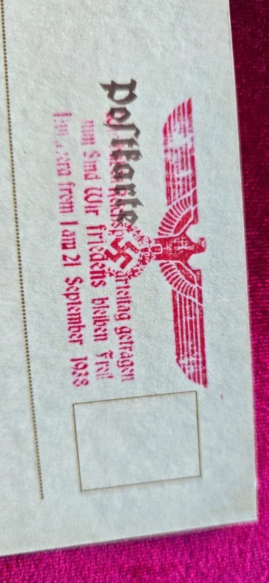 Antigua postal General Erwin Rommel