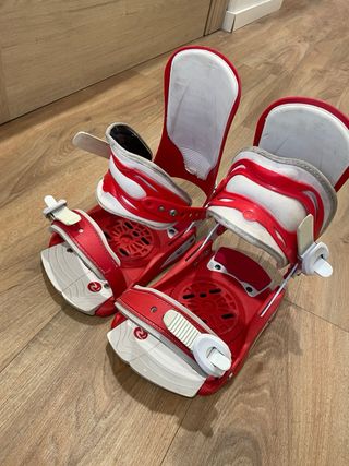 Tabla Snowboard con Fijaciones