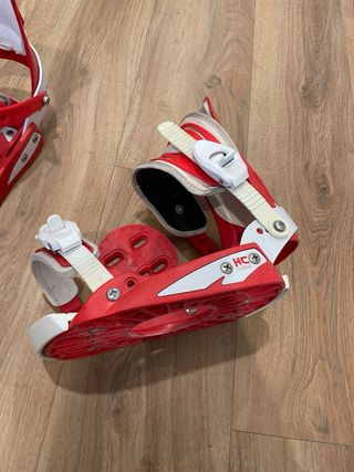 Tabla Snowboard con Fijaciones