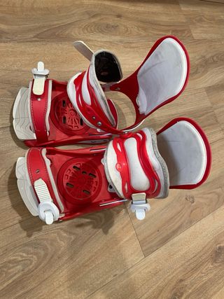 Tabla Snowboard con Fijaciones