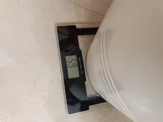 Macetero grande, blanco Cerámica Muskot Ikea