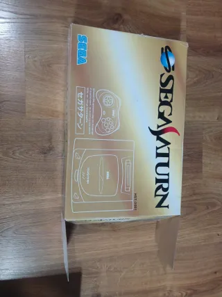 Caja Sega Saturn Japonesa (Solo Caja, Corcho, Manu