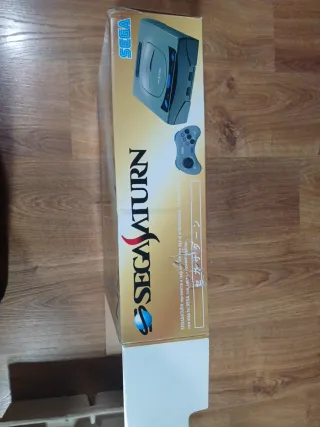 Caja Sega Saturn Japonesa (Solo Caja, Corcho, Manu