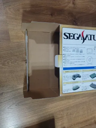 Caja Sega Saturn Japonesa (Solo Caja, Corcho, Manu