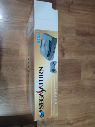 Caja Sega Saturn Japonesa (Solo Caja, Corcho, Manu