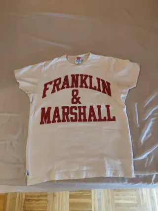 Camiseta Franklin & Marshall Blanca