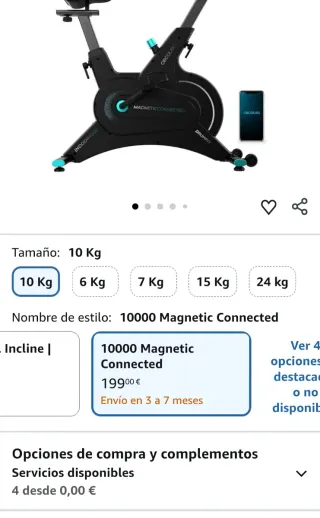 Bicicleta Estática Cecotec Drumfit Indoor 10000
