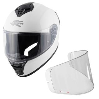casco kappa integral kv51 blanco + pinlock incluid