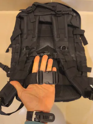 Mochila Táctica 50L Negra