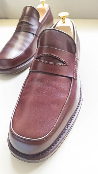Barrett Mocassini Pelle Bordeaux N.43
