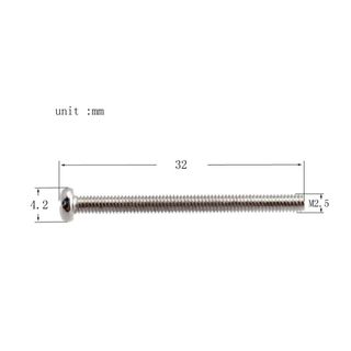 4 TORNILLOS + MUELLES GUITARRA BAJO PASTILLAS