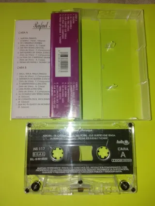 Cassette Flamenco Rafael Farina Trio Ases