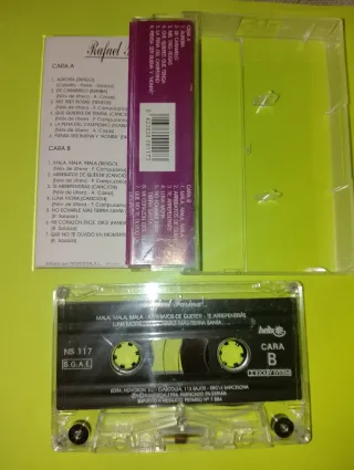 Cassette Flamenco Rafael Farina Trio Ases