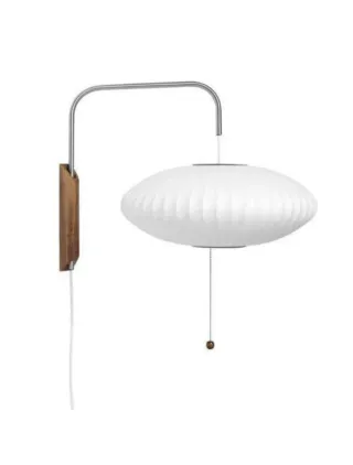 Lámpara Nelson Saucer Wall Sconce Cabled