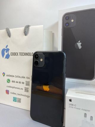 IPHONE 11 NEGRO 128 GB IMPOLUTO