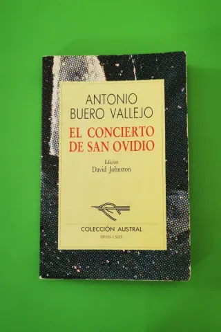 Libro El concierto de San Ovidio.