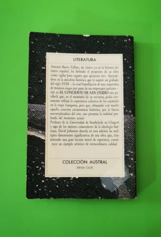 Libro El concierto de San Ovidio.