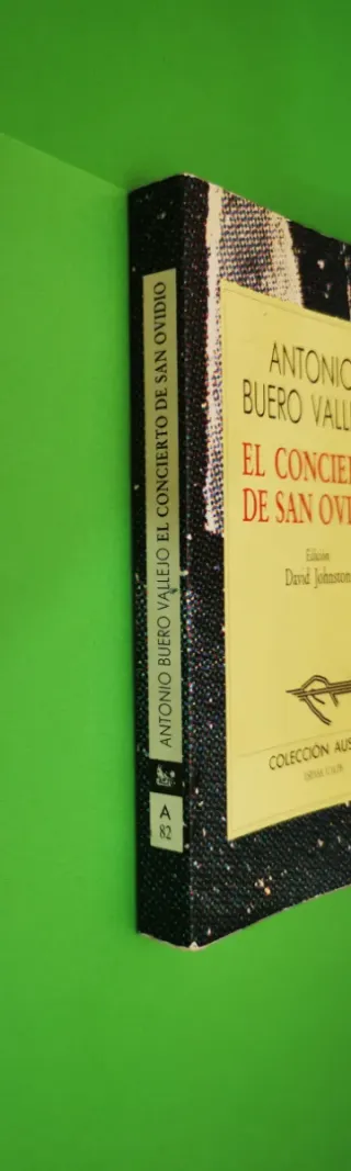 Libro El concierto de San Ovidio.