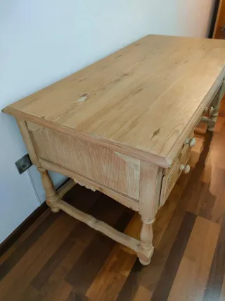 Escritorio Clásico Madera Maciza