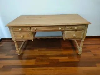 Escritorio Clásico Madera Maciza