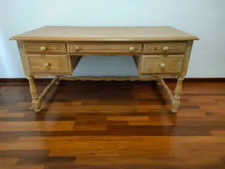 Escritorio Clásico Madera Maciza