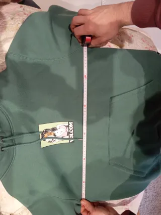 Sudadera Volcom Verde con Estampado